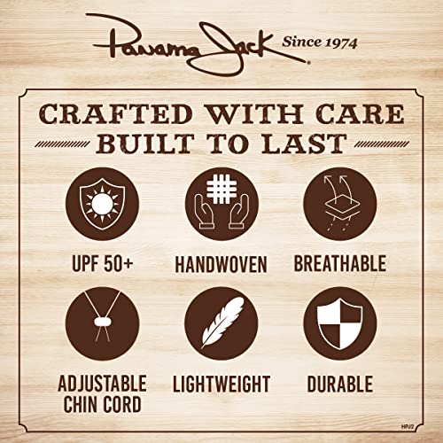 Panama Jack Safari Excursion Hat - color: Tropical Black, size: Large