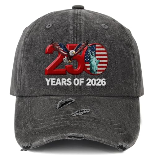 250th Anniversary Golf Hat Running Embroidered Caps for Men - color: 250th Anniversary 2